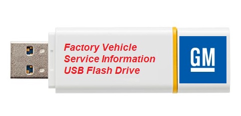 2016 Chevrolet Trax & Buick Encore Factory Service Manual USB